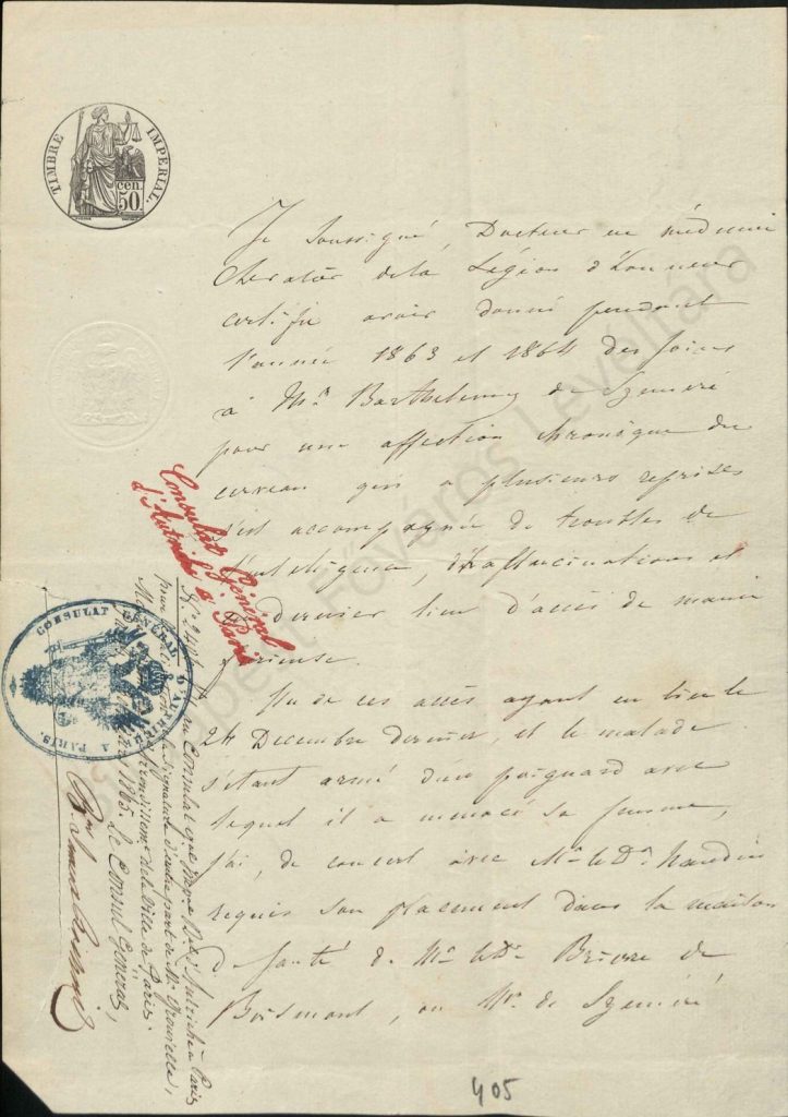 Boismont nyilatkozata